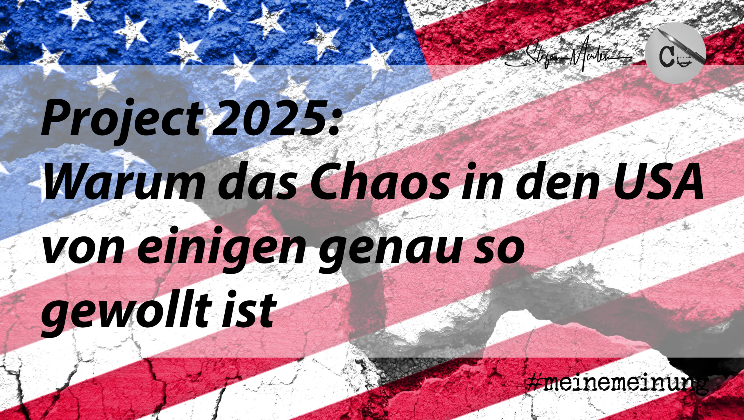 Project 2025: Warum das Chaos in den USA von einigen genau so gewollt ist